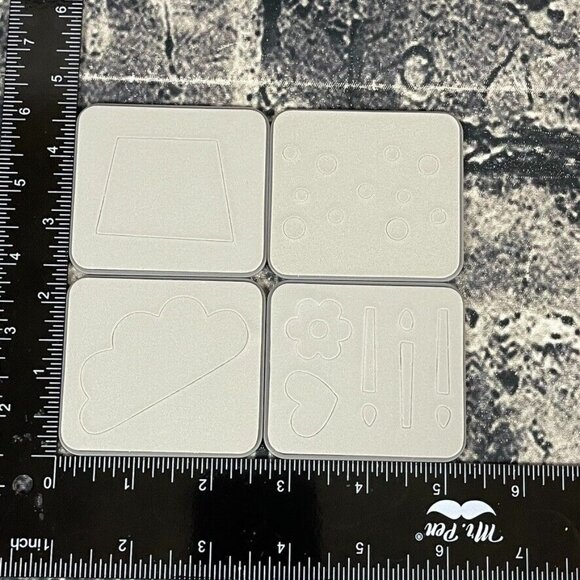 STAMPIN' UP! BIG BOLD CUPCAKES SIZZIX SIZZLITS Set of 4 Dies In Box - Picture 5 of 11